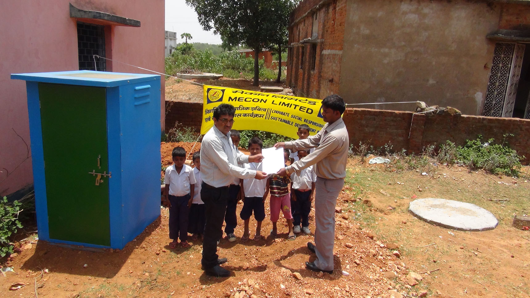 Bio-Toilet installed at Urdu primary school Village-Amnari, District-Hazaribagh (jharkhand)